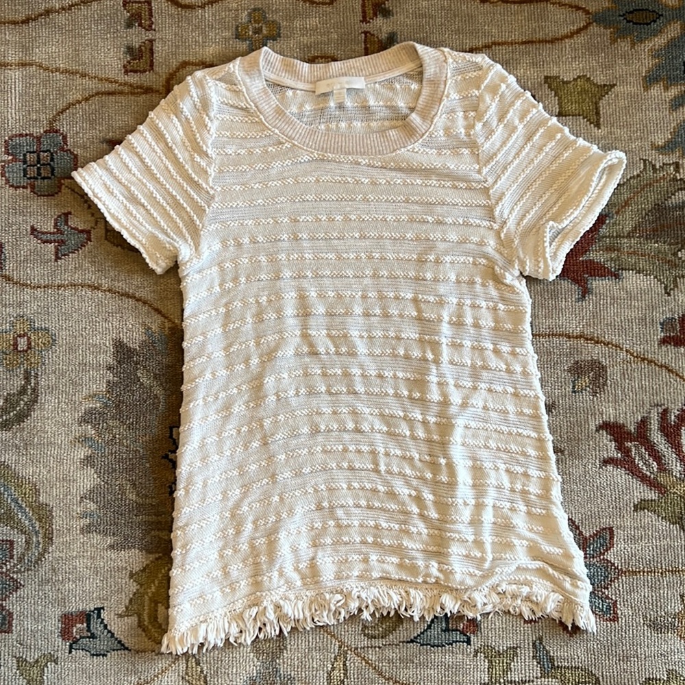 ANTHROPOLOGIE Boho Fringe Top